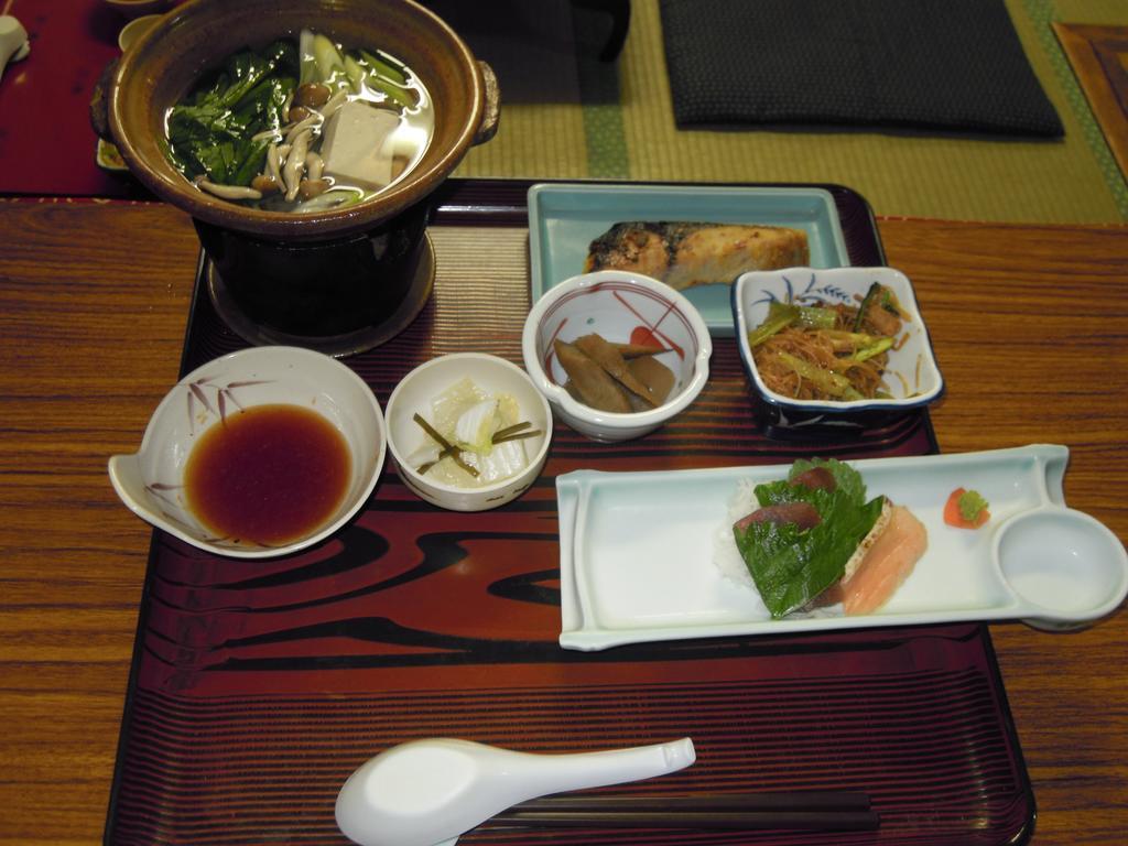 Ryokan Morishige Sendai Esterno foto